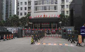 桂林臨桂區(qū)委停車(chē)場(chǎng)系統(tǒng)案例