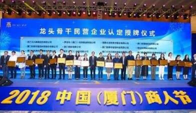 科拓股份再獲肯定 榮膺“2018-2019年度廈門市龍頭骨干民營(yíng)企業(yè)”稱號(hào)！