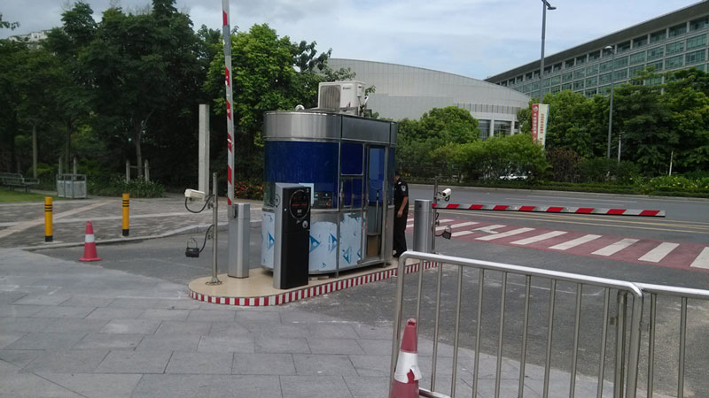 深圳市寶安體育館停車場系統工程案例 - 中出網-智能出入口門戶