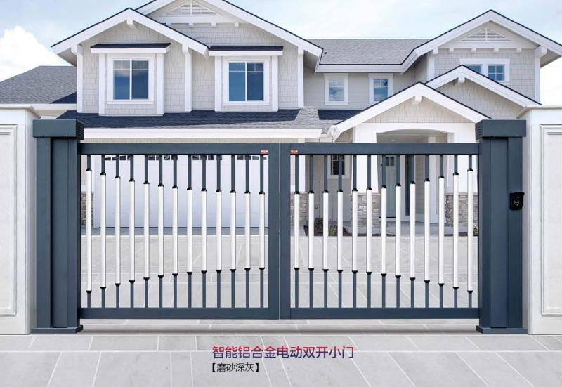 智能鋁合金電動雙開小門 SK-02GY