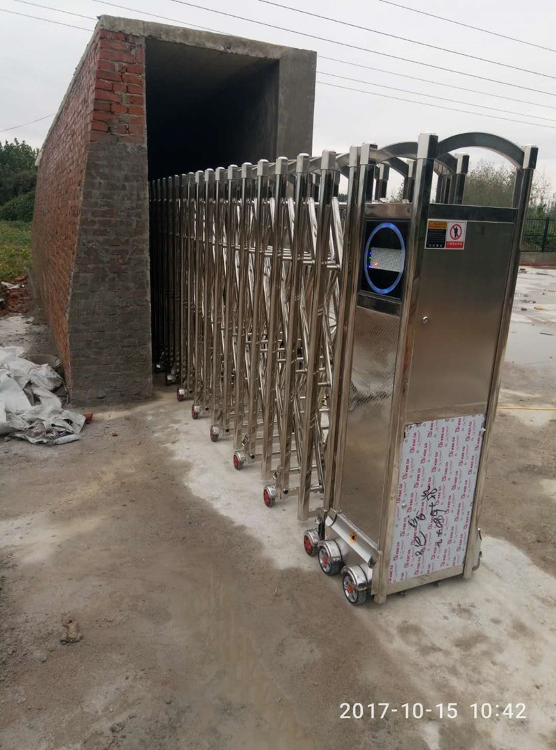 漢中出安智能電動(dòng)伸縮門進(jìn)駐漢中城固縣沙河營(yíng)垃圾處理廠