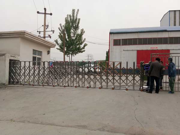 漯河市慶豐棉花加工廠伸縮門(mén)案例 - 中出網(wǎng)-智能出入口門(mén)戶(hù)