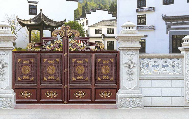 鋼藝大門DM8005
