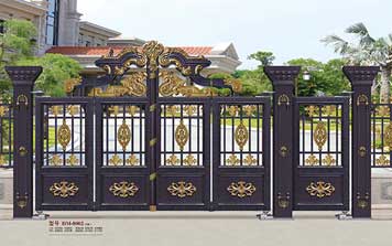 鋼藝大門DM8002