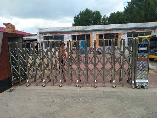 赤峰市敖漢金廠溝梁私家電動(dòng)伸縮門工程 - 中出網(wǎng)-智能出入口門戶