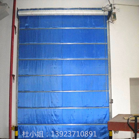 雙軌雙簾無機布特級防火卷簾門