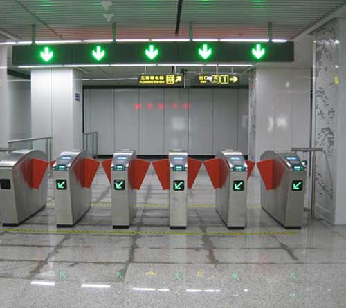 蘇州地鐵通道閘案例 - 中出網(wǎng)-智能出入口門戶
