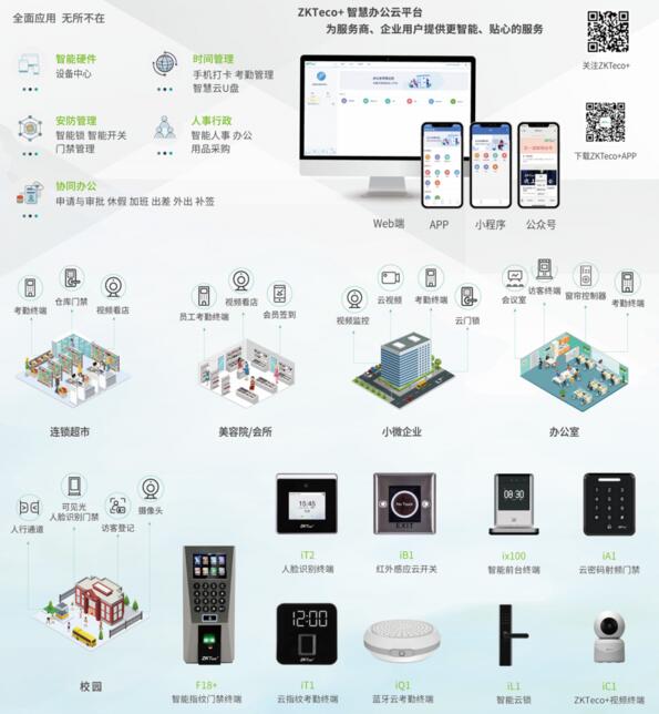 ZKTeco+辦公云平臺