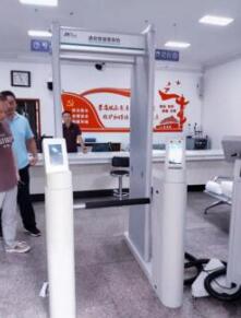 中控智慧實名制人行安檢門助力鄭州信訪局