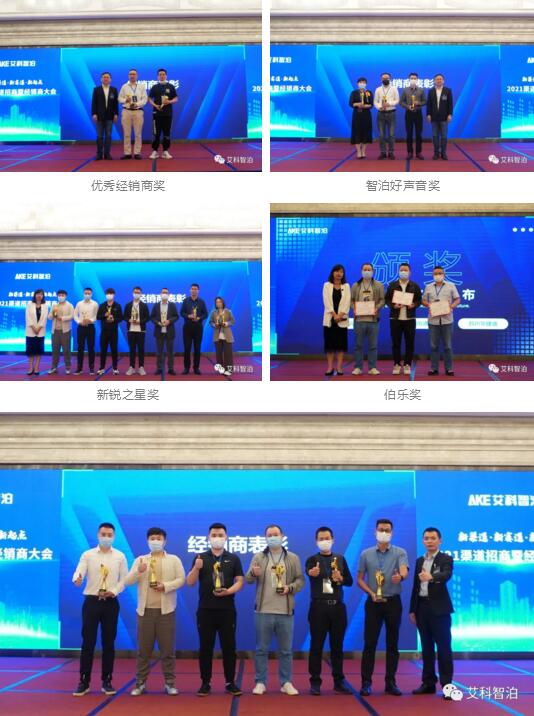 服務(wù)質(zhì)量明星獎、明星項目獎、銷售先鋒獎