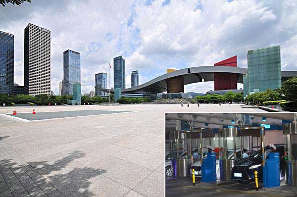 深圳·市民中心車牌識別系統(tǒng)案例 - 中出網(wǎng)-智能出入口門戶