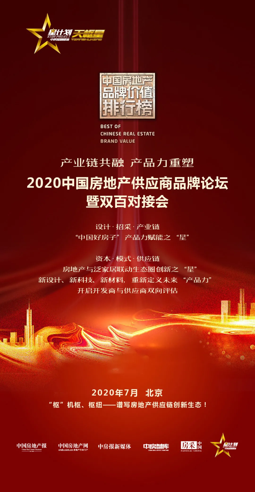 中國房地產供應商品牌論壇暨雙百對接會