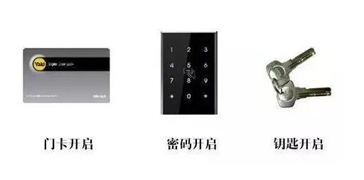 耶魯智能鎖YDM3211集智能卡、密碼、機(jī)械鑰匙三種開(kāi)啟方式于一體
