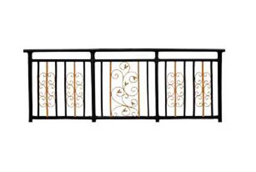 鋅鋼陽(yáng)臺(tái)護(hù)欄黑金款HW-08
