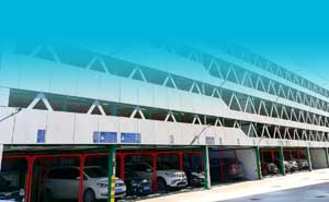 鄭州市建委5層液壓式升降橫移立體庫案例 - 中出網(wǎng)-智能出入口門戶