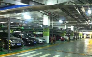陜西銀池道拉斯財(cái)富中心立體車庫案例 - 中出網(wǎng)-智能出入口門戶
