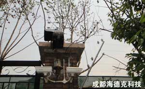 重慶金科電子圍欄安裝工程實(shí)例 - 中出網(wǎng)-智能出入口門戶