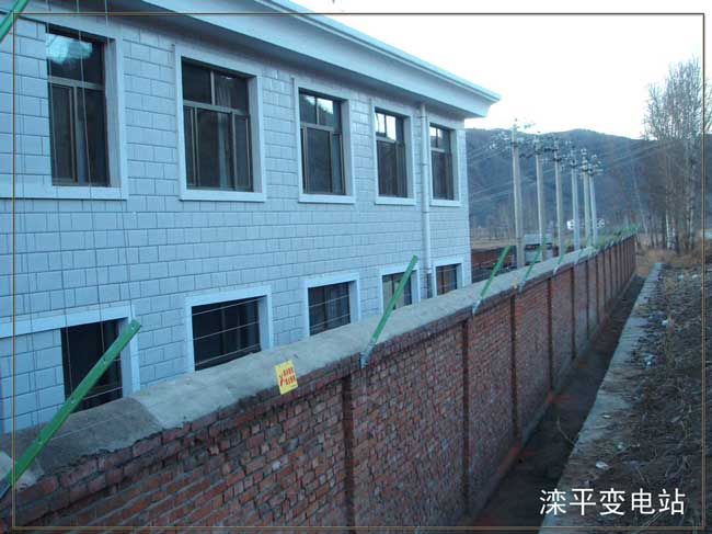 河北省承德灤平變電站---周界電子圍欄報警系統(tǒng) - 中出網(wǎng)-智能出入口門戶