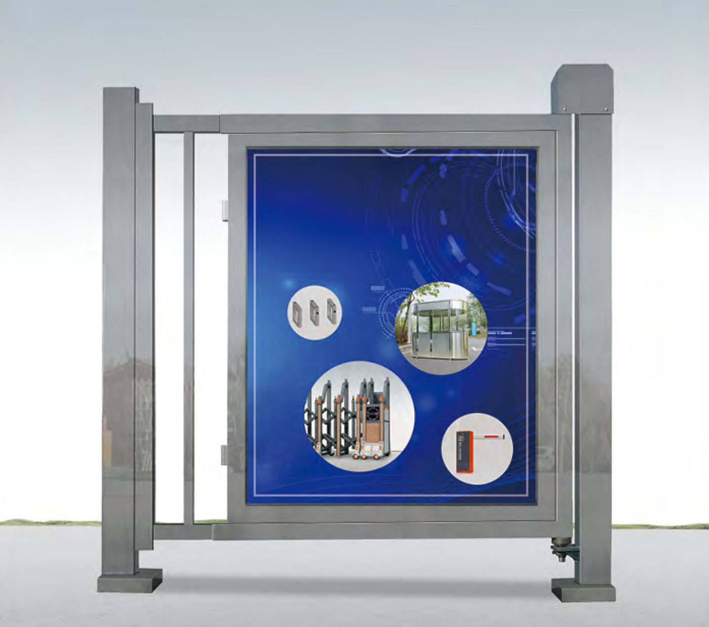 不銹鋼廣告小門(mén)-7