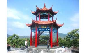 唐山市遷西縣板栗園涼亭案例 - 中出網(wǎng)-智能出入口門戶