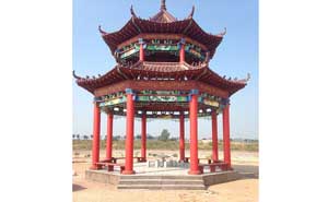 沂南縣現(xiàn)代漁業(yè)園涼亭案例 - 中出網(wǎng)-智能出入口門(mén)戶(hù)
